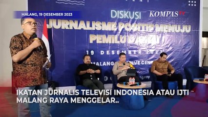 IJTI Ajak Terapkan Jurnalisme Positif Guna Ciptakan Pemilu Damai