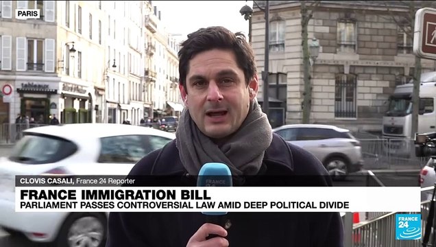 Controversial immigration law reform reveals Macron's party divisions