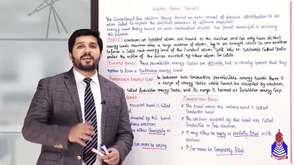 7. Energy band theory