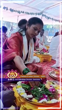 Paduka Poojan of Sadguru Aniruddha Bapu begins _ Paduka Pradan Sohala 2023 _ Sadguru Aniruddha Bapu