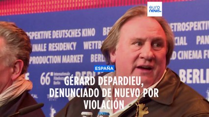 Una periodista española denuncia que Gérard Depardieu la violó en 1995