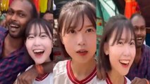 South Korean Vlogger Kelly Pune Street Harassed,Indian Public Angry Reaction Viral|Boldsky