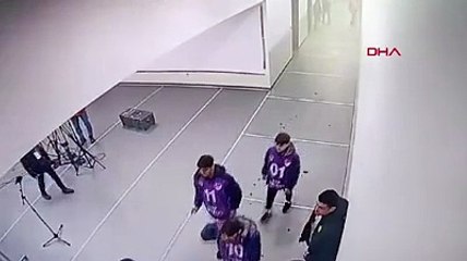 Ankaragücü, Rizespor maçının sonrasındaki koridor görüntülerini paylaştı