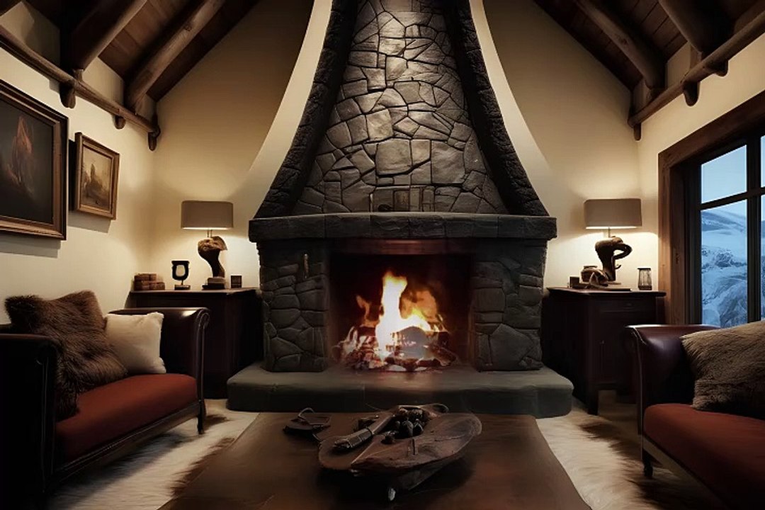 The Relaxing Fireplace Sounds That Will Change Your Life, natural sound therapy. Vikings style.
