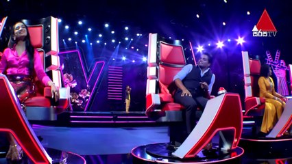 Thenuja Deenula | Nim Him Sewwa (නිම් හිම් සෙව්වා) |  Blind Auditions | The Voice Kids Sri Lanka