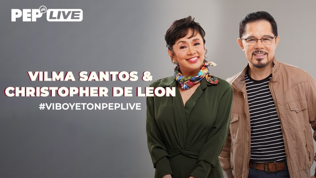 WATCH: Vilma Santos and Christopher de Leon on PEP Live!