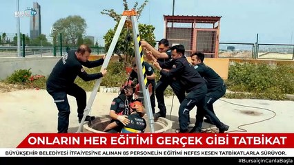 Onların her eğitimi gerçek gibi tatbikat