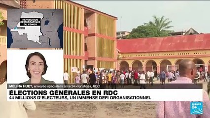 Elections en RD Congo : retards et énervement au démarrage