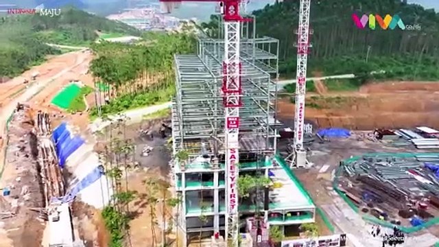 Penampakan Pembangunan Hotel Nusantara IKN, Jokowi: Selesai