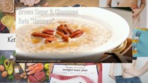 Keto Brown Sugar and Cinnamon Breakfast Oats