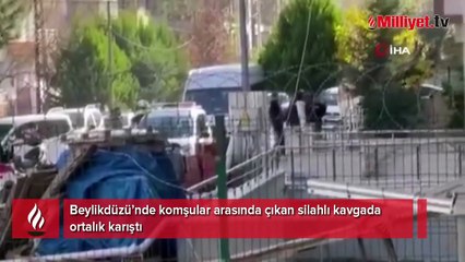 Komşu kavgası kanlı bitti! 1 kişi yaralandı