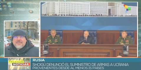 Ministro de Defensa ruso evalúa pérdidas de Ucrania en el conflicto armado