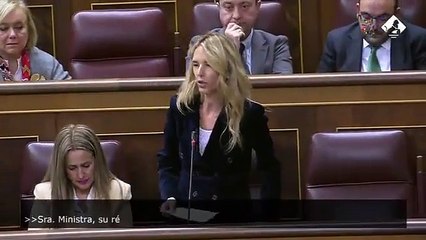 Así despluma Álvarez de Toledo a Pilar Alegría y Félix Bolaños en solo 28 segundos