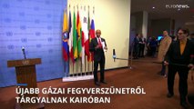 Gázai háború: újabb fegyverszünetről tárgyalnak Kairóban