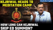 Arvind Kejriwal to skip ED summon, heads to 10-day Vipassana meditation camp | Oneindia News