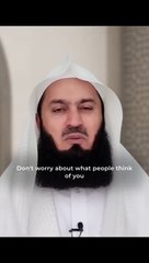 Don't worry about what people think of you