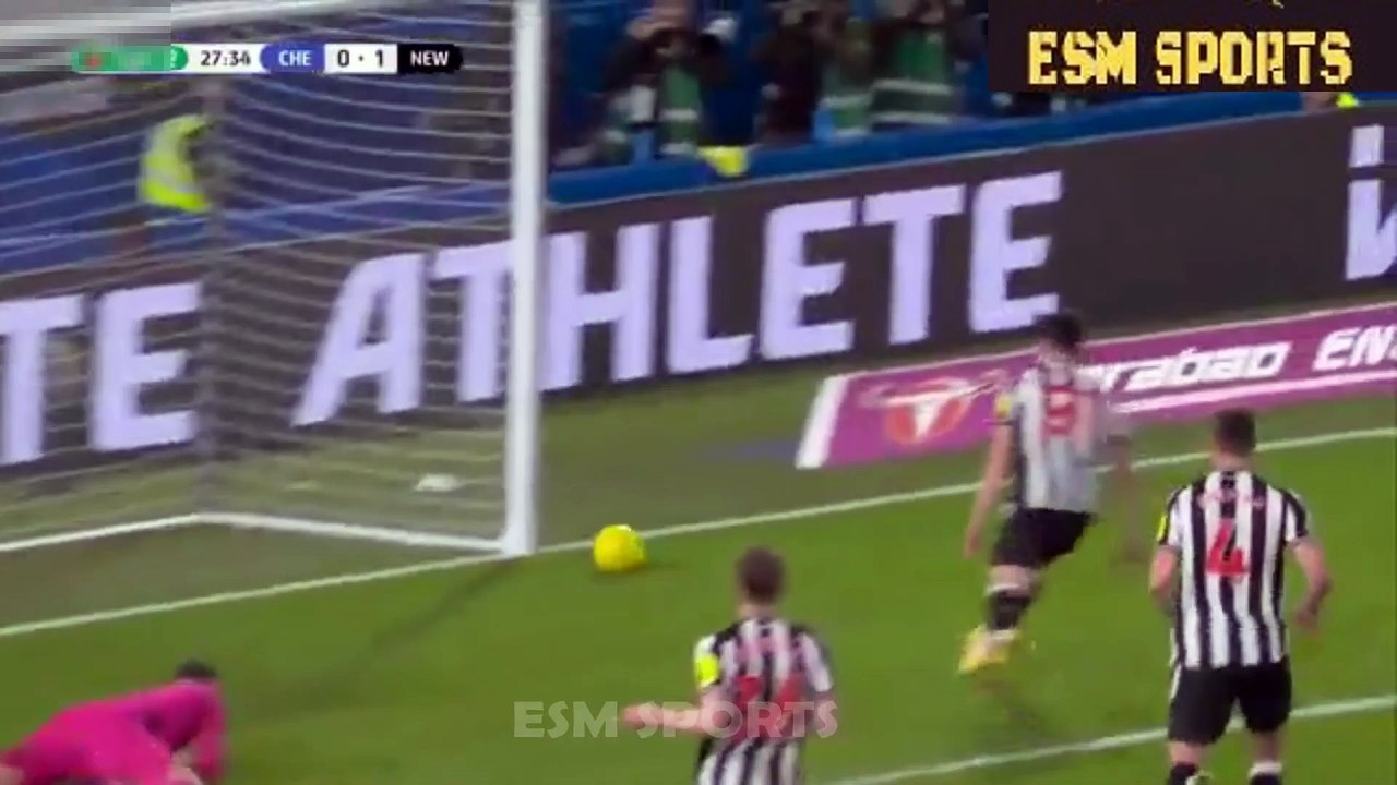 Chelsea vs Newcastle 1-1 (PENALTIES 4-2) All Goals & Highlights EFL CUP 2023