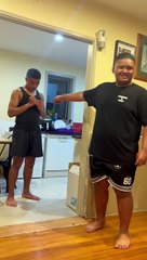 Dad Makes Brothers Hug It Out