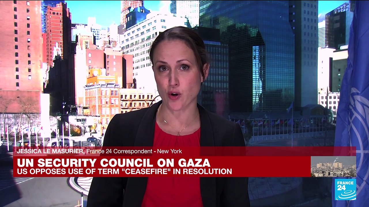 UN resolution on Gaza faces potential US veto despite watered down draft