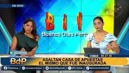 Asaltan casa de apuestas en Comas el mismo día de su inauguración