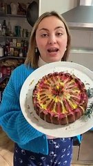Mom Sharing Recipe Drops Cake
