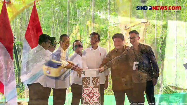 Resmikan Proyek Nusantara Superblock, Jokowi: IKN jadi Ibu Kota Kelas Dunia