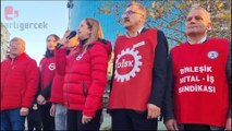 DİSK Genel Başkanı Çerkezoğlu'ndan asgari ücret tepkisi... 'Bu iş burada bitmez, ekmeğimize sahip çıkacağız' | Haber: Özge ZAİM