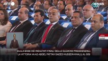 Egitto: Al Sisi confermato per il terzo mandato con l'89,6%