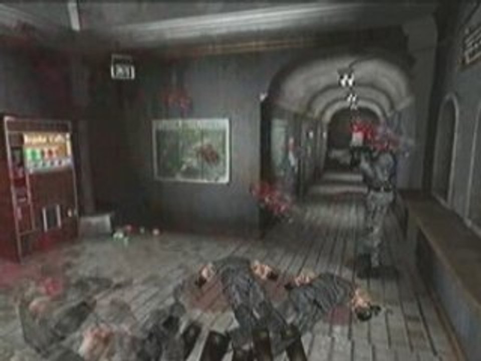 Hunk vs  zombie nemesis