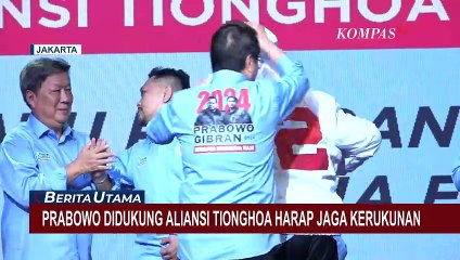 Hadiri Deklarasi Dukungan Aliansi Tionghoa, Prabowo Tegaskan untuk Jaga Kerukunan di Pesta Demokrasi