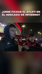 ¿Debe buscar refuerzos el Atleti en el mercado de invierno?