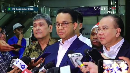 Dapat Dukungan Jusuf Kalla, Anies: Kami Merasa Sangat Terhormat