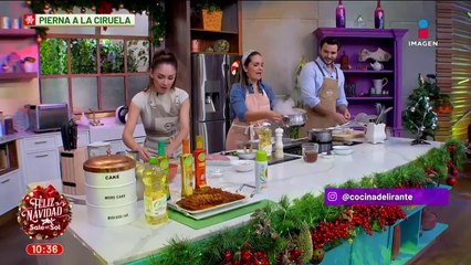 Prepara la más rica pierna a la ciruela para esta Navidad con Ingrid Ramos