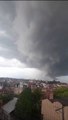 VÍDEO: Trovoada e nuvem gigante assustam moradores de Cajazeiras