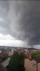 VÍDEO: Trovoada e nuvem gigante assustam moradores de Cajazeiras