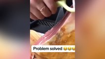 Reinventan la forma de cortar el jamón con un utensilio que todos tenemos en la cocina: hay debate...
