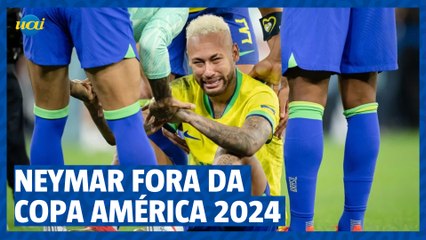 Neymar Está Fora da Copa América 2024 ⚽️