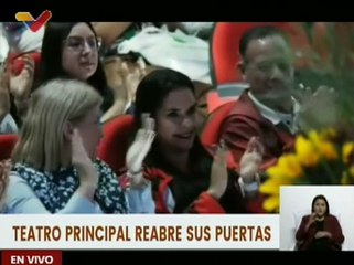 Gobierno de Caracas reabre el Teatro Principal para el disfrute de los ciudadanos