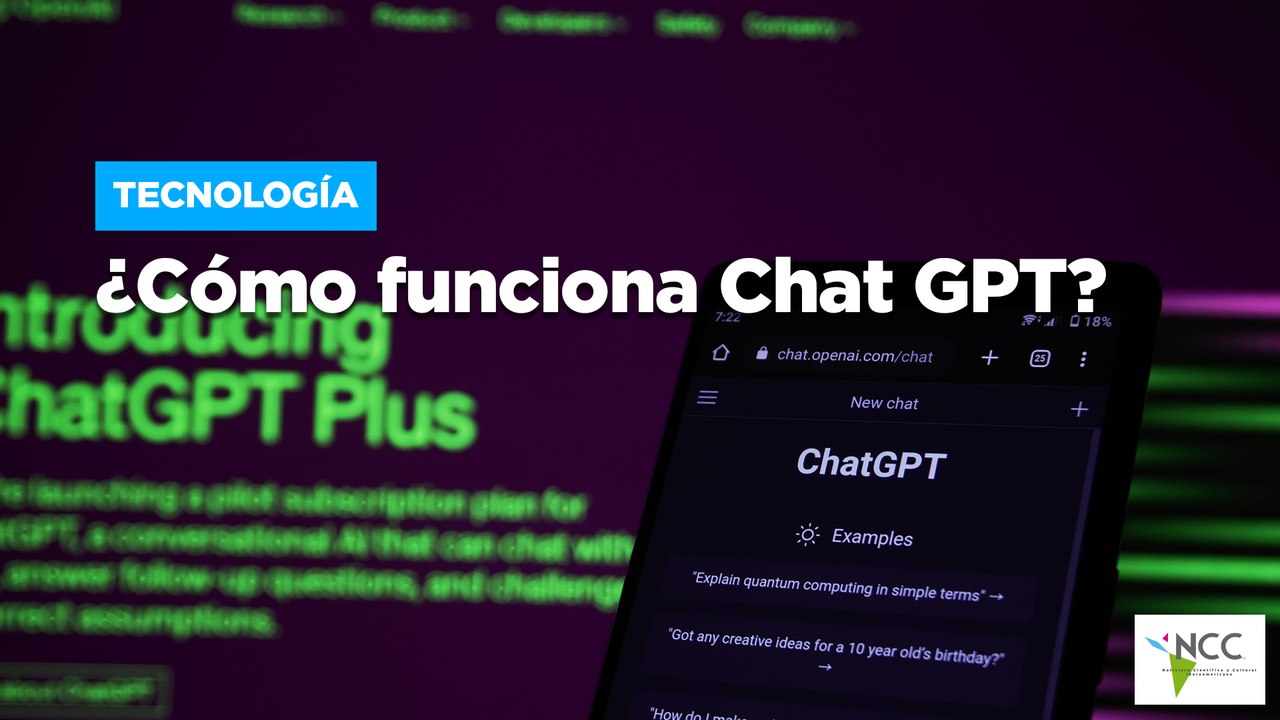 ¿Cómo fun­cio­na Chat GPT?
