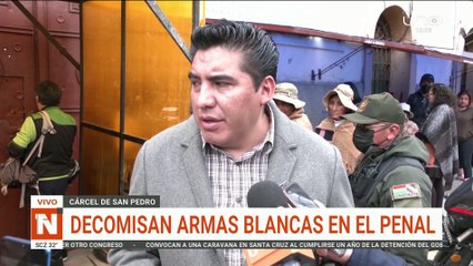 Requisa en penal de San Pedro