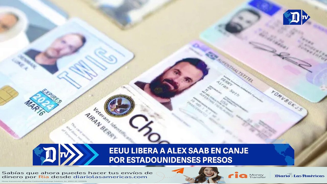 EEUU libera a Alex Saab en canje por estadounidenses presos | El Diario en 90 segundos