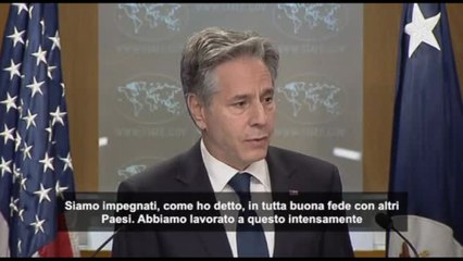 Blinken spera in "esito soddisfacente" per risoluzione Onu su Gaza