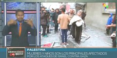 Nuevo bombardeo israelí afecta ciudadanos en gobernación de Jan Yunis