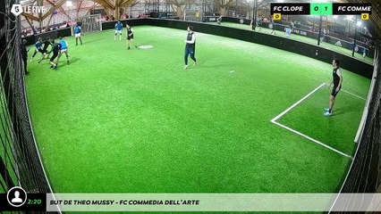 But de Theo Mussy - Fc commedia dell’arte