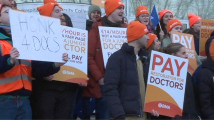 Huelga de 'Junior Doctors' en Reino Unido
