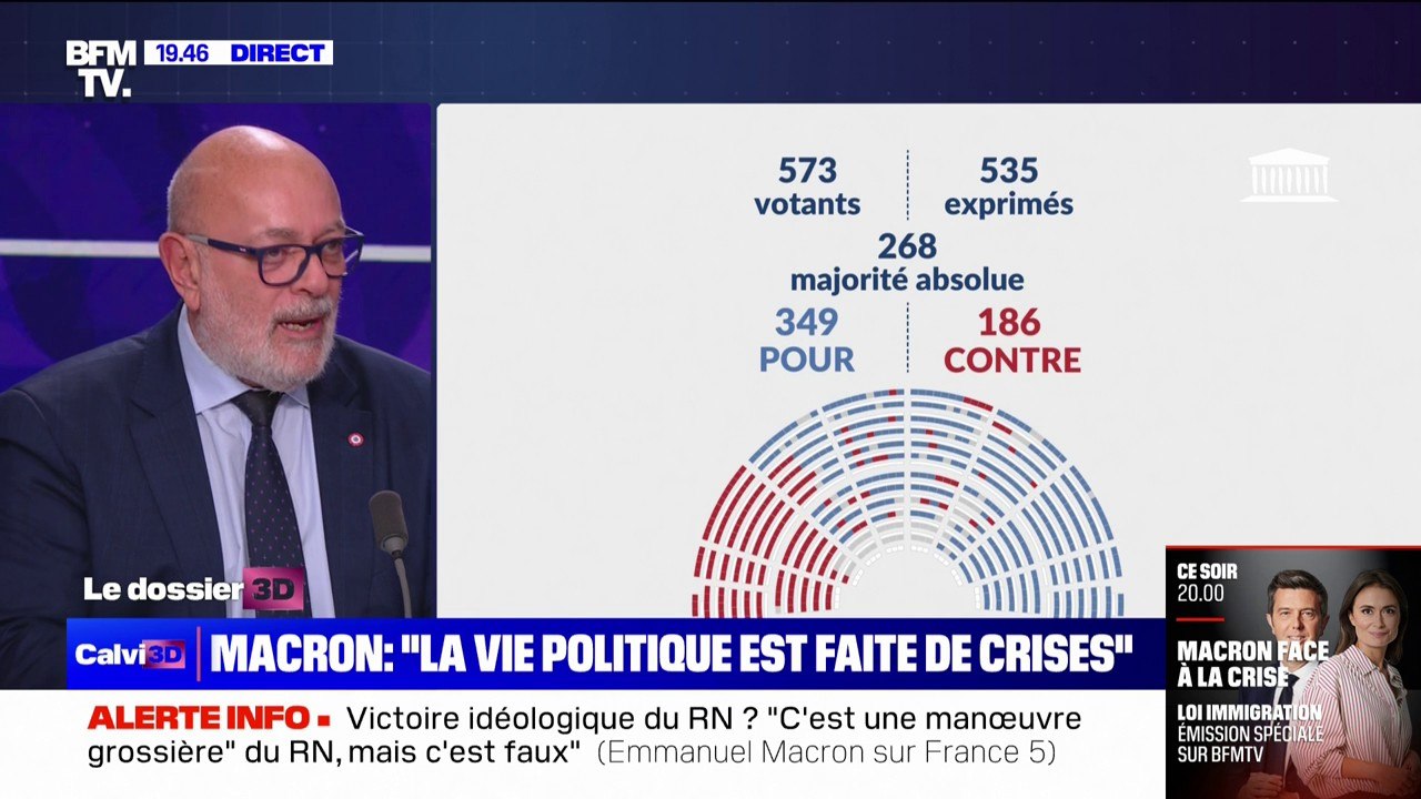 Loi immigration: "On pense que dans ce texte, il y a des mesures qui ne sont pas constitutionnelles", indique Bruno Millienne (MoDem)