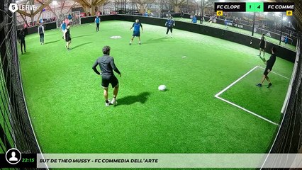 But de Theo Mussy - Fc commedia dell’arte