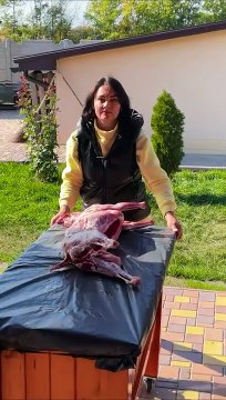 Butchering and Cooking Young Lamb