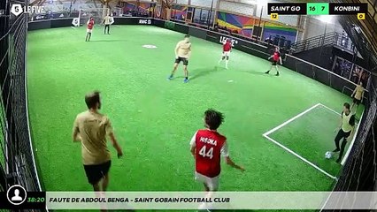 Faute de Abdoul Benga - Saint Gobain Football Club