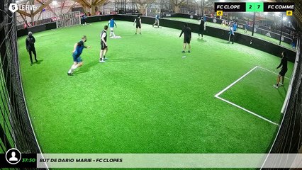 But de Dario  Marie - FC CLOPES